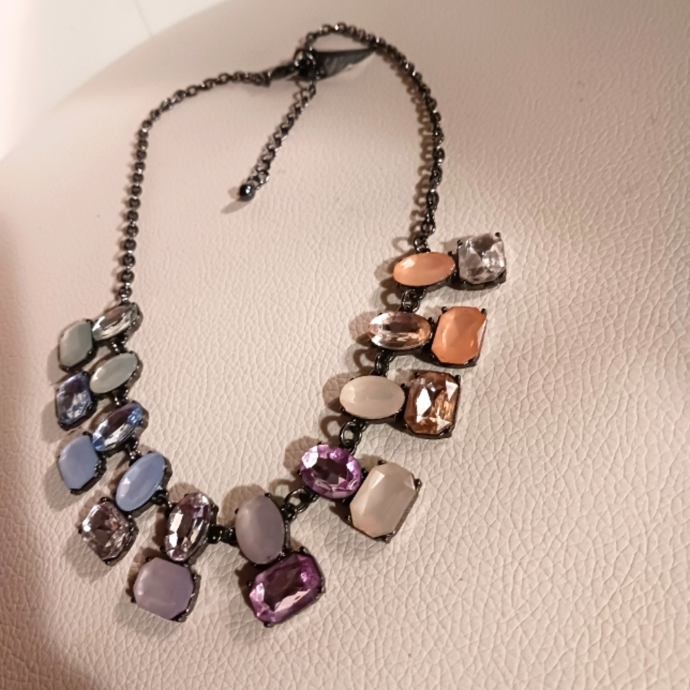 *NWT* INC Multi Jewel Necklace